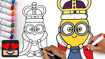 How To Draw King Bob | Minions