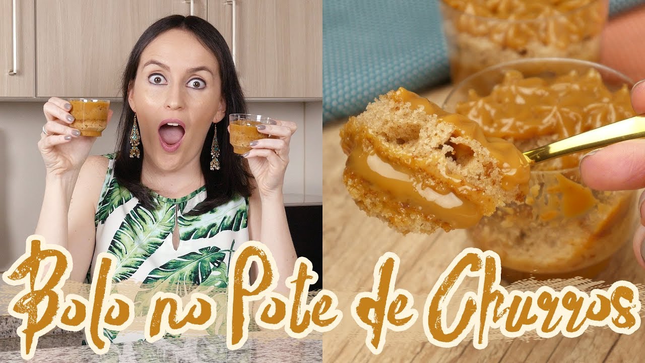 BOLO NO POTE DE CHURROS COOKN ENJOY #293