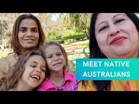 Meeting Native Australians | Aboriginal Australians | Pinjarra River, Perth Australia