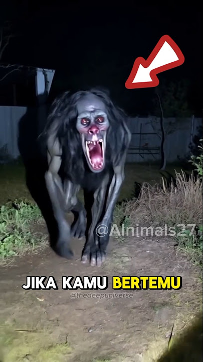 Viral❗Penampakan genderuwo asli? #shorts #hantu #penampakan