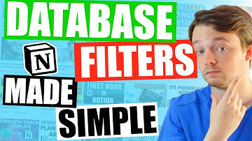 NOTION FILTERS for Rollups, Groups and more