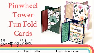 Pinwheel Tower Cards