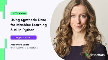 Using Synthetic Data for Machine Learning & AI in Python