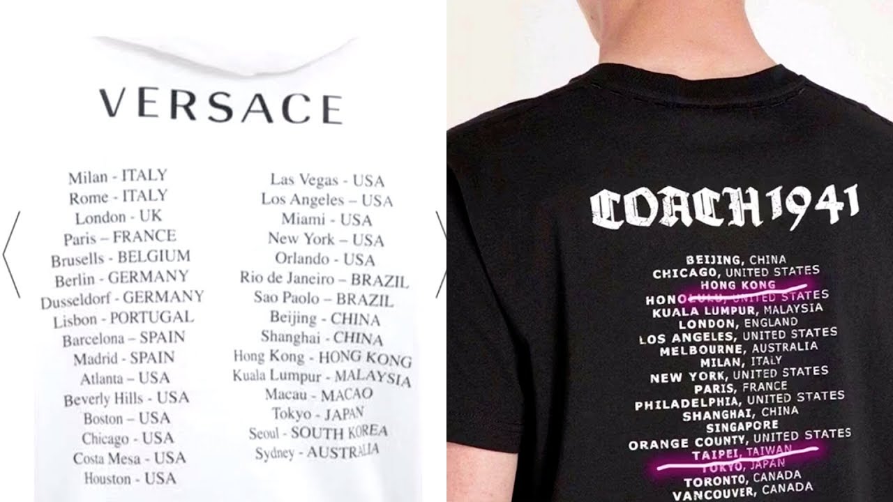 Coach, Versace apologize for China 