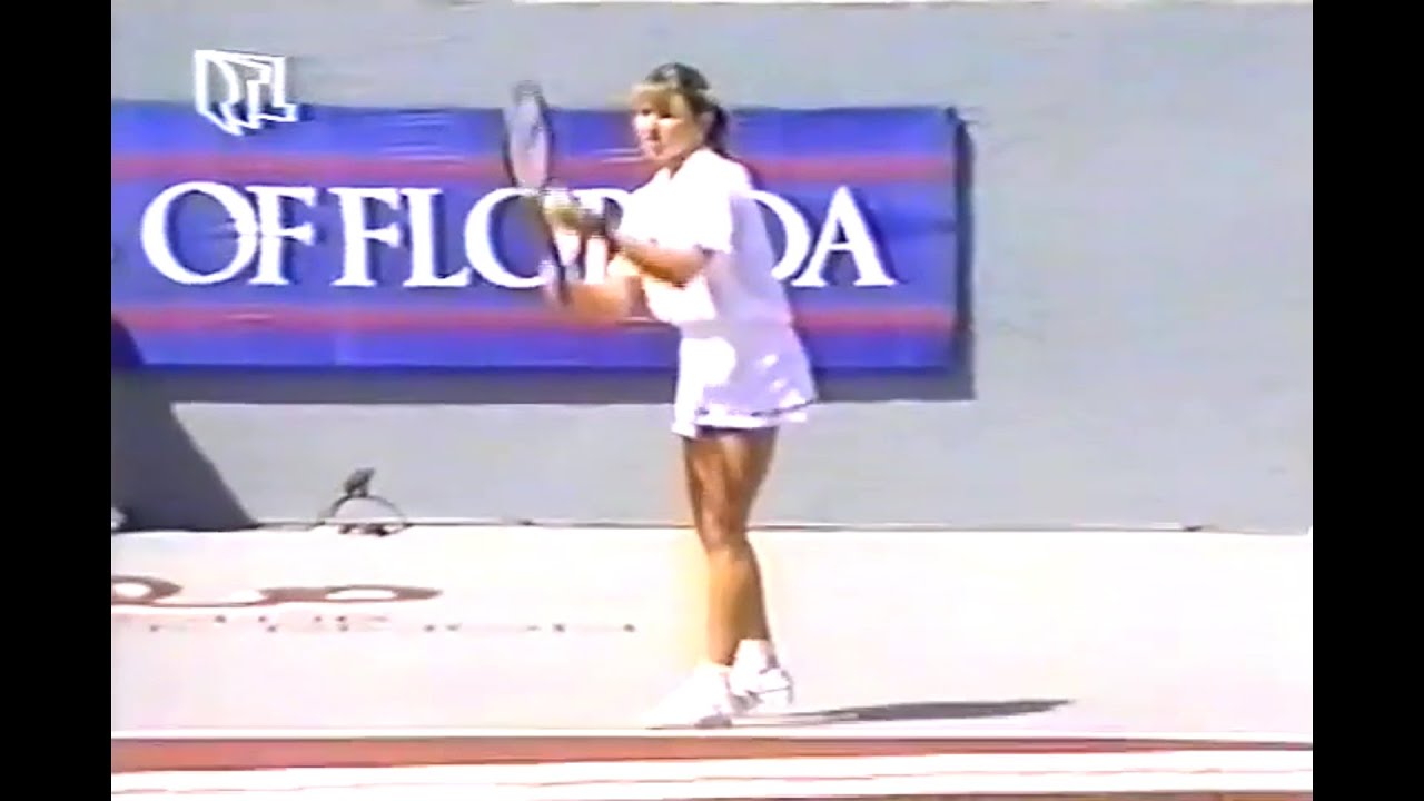 Steffi Graf vs. Chris Evert Boca Raton 1989 F 💛