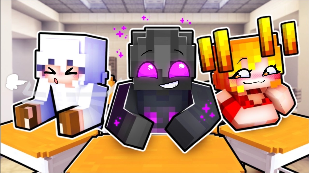 Going to School as BABY MONSTERS in Minecraft!