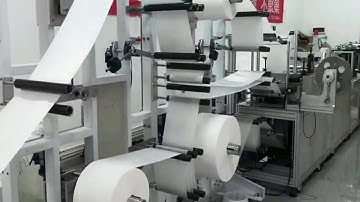 4 ply N95 face mask production line Folding respirator making equipment Machine à masques