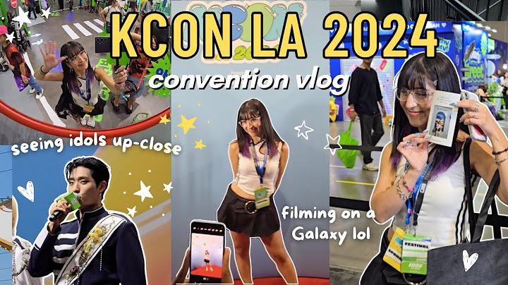 KCON LA 2024 WALK-THROUGH VLOG | convention booths, k-beauty & food, seeing idols up close!