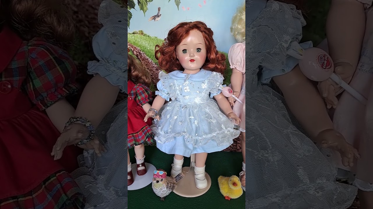 One of the Most Unique Vintage Dolls, an Ideal Toni doll more info! 