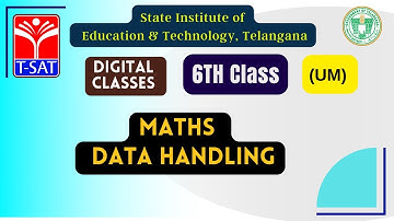 SIET 6th  (UM) || MATHS  - Data handling || T-SAT