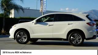 2018 Acura RDX Montclair Ca CPA7376