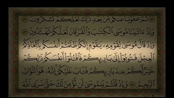 البقرة (ربع اتامرون الناس بالبر ).. بصوت القارئ د/عبدالهادى أحمد بدير