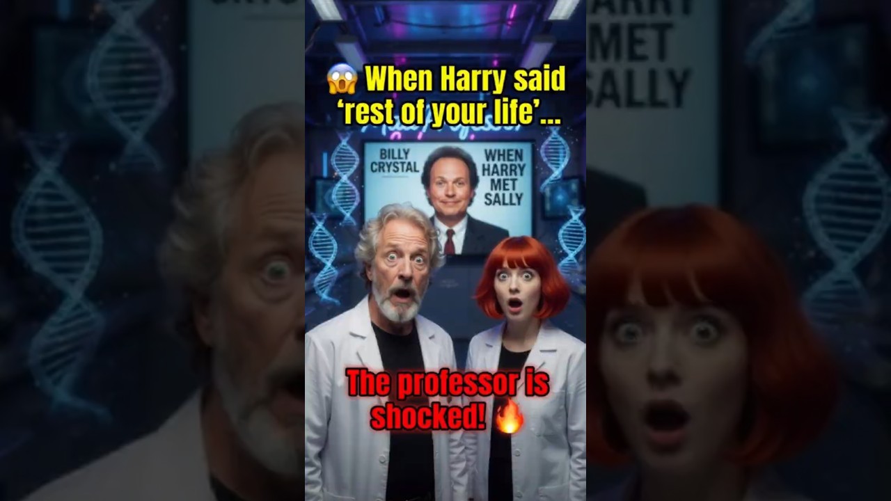 When Harry told Sally 'rest of your life'... 😱 MadProfessor's reaction