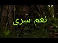نعم سرى طيف من اهوى /عيشة - احمد الدربني و سمير خالد | Harget Kart (video lyrics)