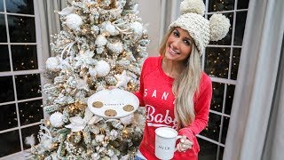 FARMHOUSE CHRISTMAS TREE DECORATING | LAURA BEVERLIN