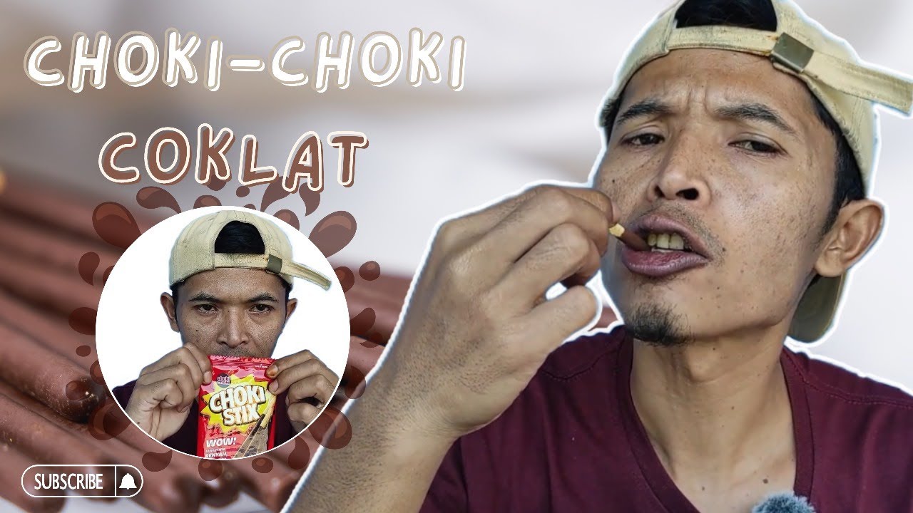 Makan Choki-Choki Stik rasa Coklat - YouTube