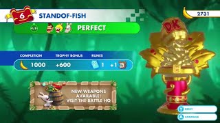 Mario + Rabbids Kingdom Battle - Donkey Kong Adventure DLC | World 1-6 Standof-Fish