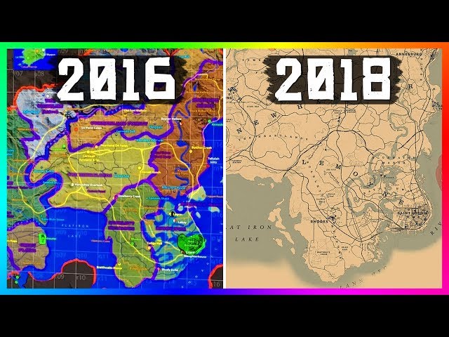 Leaked Red Dead Redemption 2 Map Appears To Be Real After Alll