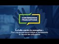 Conversation francophone  la lutte contre la corruption