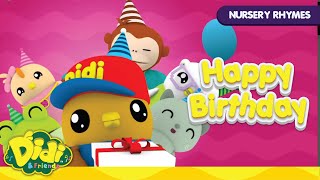 Happy Birthday Song | 30 Minutes Nursery Rhymes Compilation | Didi & Friends English