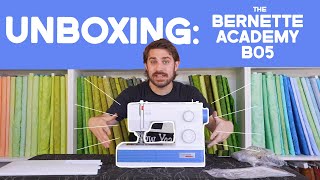 Bernette B05 Academy Unboxing | Sewing Machine Review