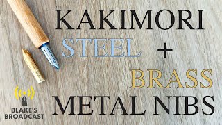 Kakimori Brass and Steel Metal Dip Pen Nib Review 4K