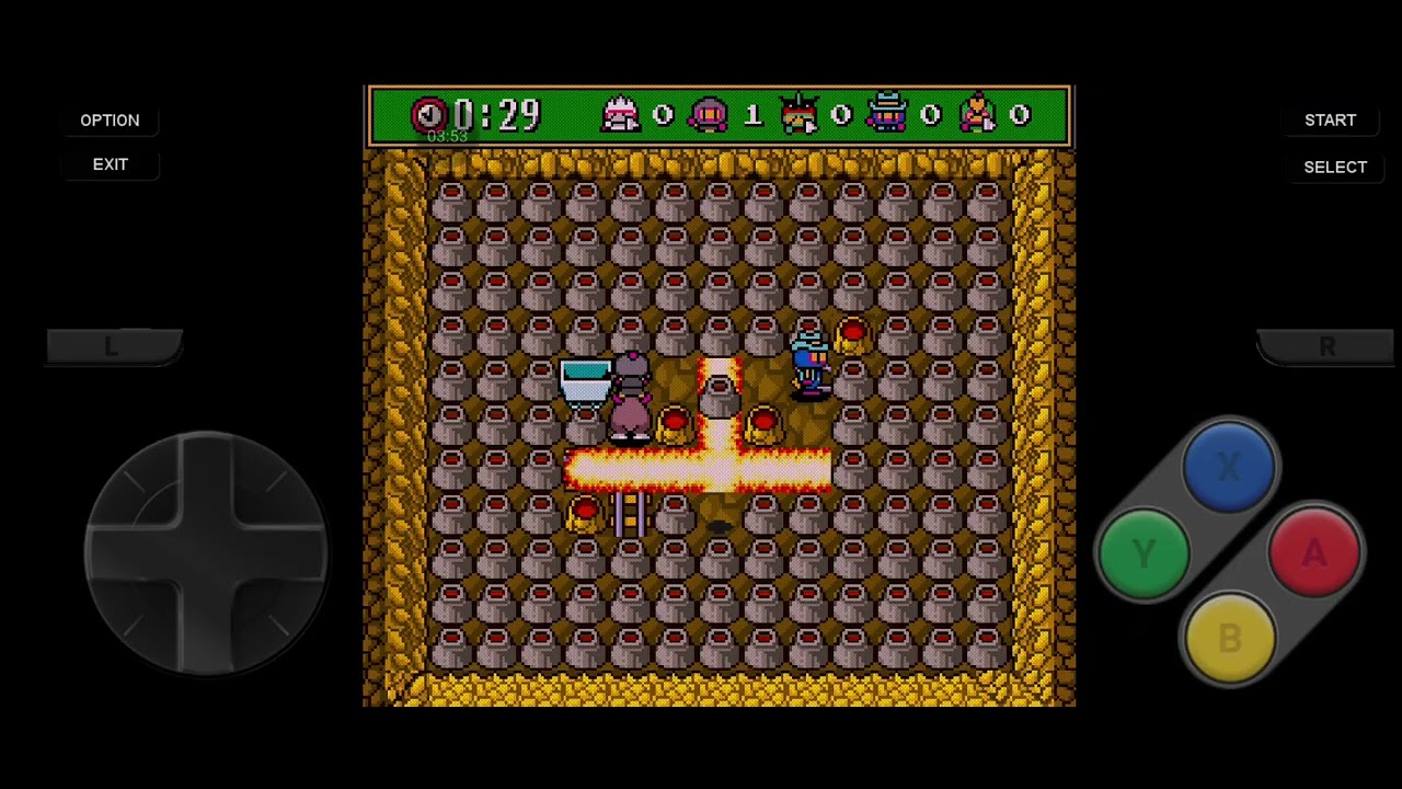 Batalha de Bomberman no mapa de vulcão🔥🌋