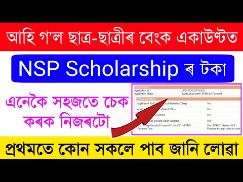 NSP Scholarship Payment Processing Check Now // National Scholarship Portal Payment Track Check Now