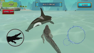 Crocodile Simulator Beach Hunt Android Gameplay #24 screenshot 4