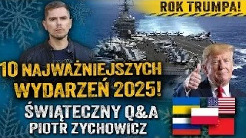 Trump wywraca świat! Ukraina przegrywa? Drony w Polsce. Chiny górą? — Q&A — Piotr Zychowicz