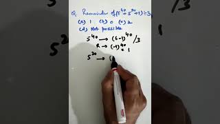 (5⁴⁰ + 5²⁰ + 1) ÷ 3 🤯 | 5 Sec Trick ⚡ #shorts #maths  #class10th #education