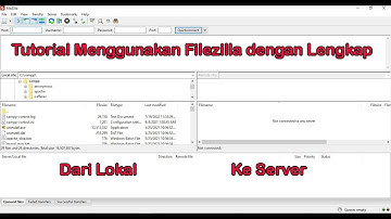 Cara menggunakan filezilla