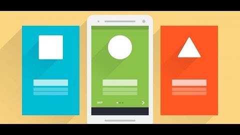 Android Studio How to Build Intro Slider with animation for your App
