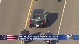 Cpl. Daniel Groves Honored At Funeral In Longmont