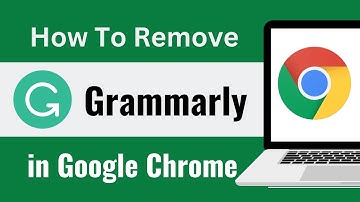 how to remove Grammarly from chrome