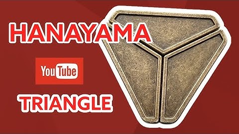 The Brain Twister Metallic TRIANGLE | Cast Puzzle! Simplified Solution 📐