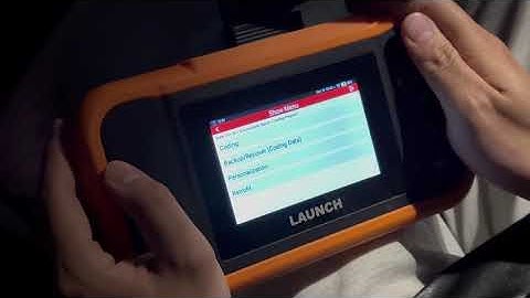 How to do coding of indicator light with LAUNCH BBA?