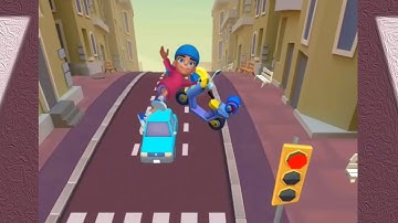 Paper Boy Race 🛵💯 All Levels Gameplay Walkthrough New Android, ios game
