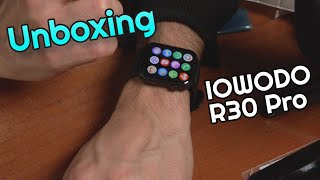 ASMR Unboxing | Smartwatch IOWODO R30Pro