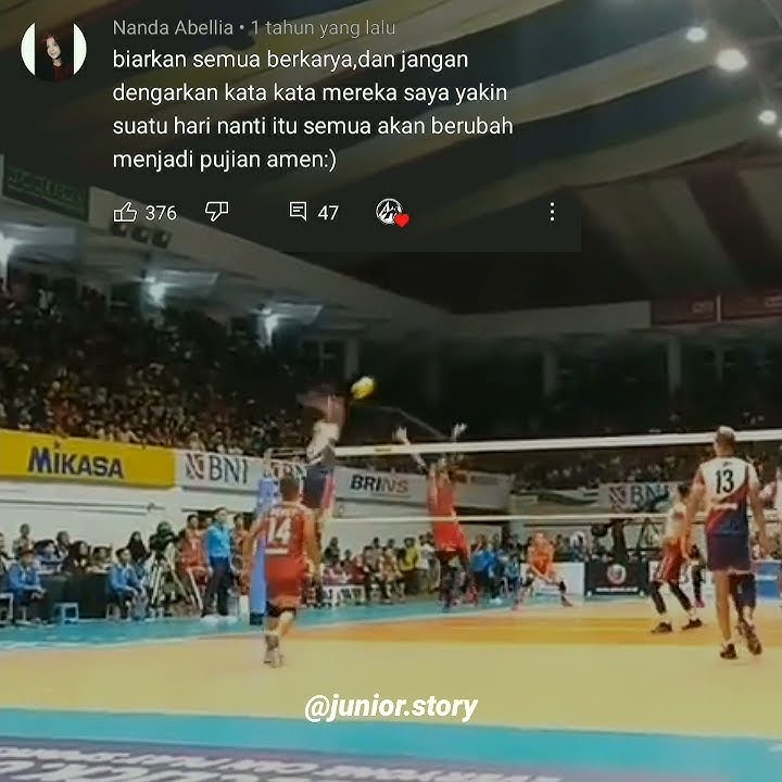 story wa volly keren Rendy Tamamang by junior story You Tube Shorts