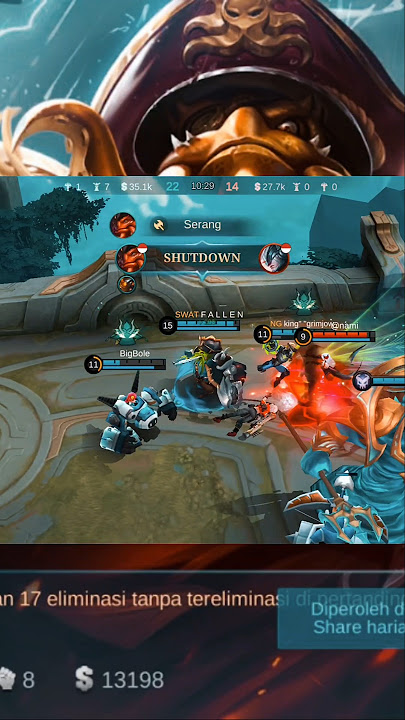 SERANGAN HIU! #mobilelegends #mlbb #shortvideo #bane #fyp #viral #trending