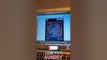 It’s So Fun to Play Maze on the Computer
