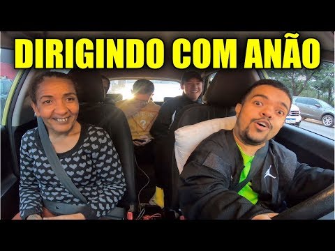 APRENDA COMO NÃO DIRIGIR UM CARRO COM ANÃO!