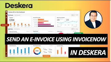 How to send an e-Invoice using InvoiceNow with Deskera Books
