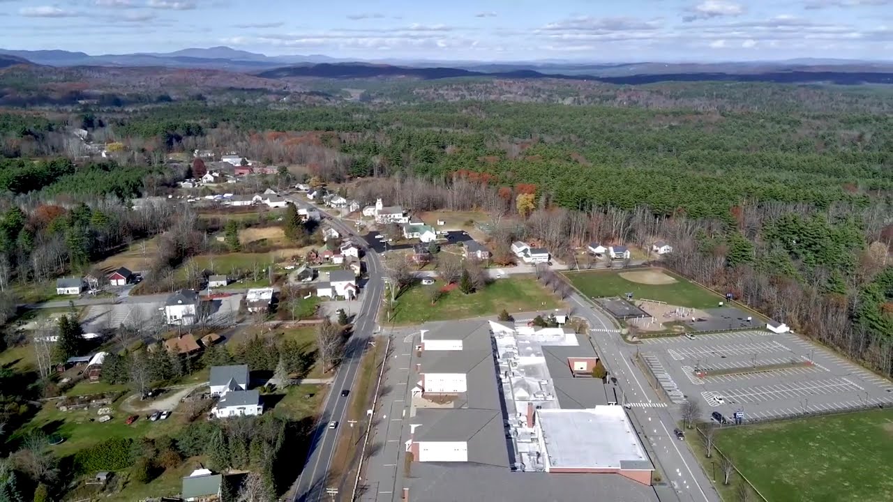 Weare, New Hampshire: A Stunning Aerial Journey