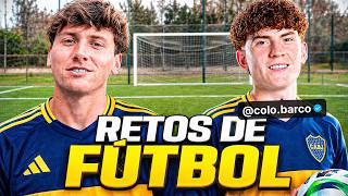 SOCCER CHALLENGES ⚽ MARCOS GILES ft. EL COLO BARCO