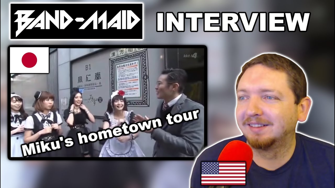 {РЕАКЦИЯ} Истоки Band-Maid. Родной город Мику — Кумамото.