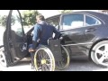 Caricare da soli carrozzina Kuschall in auto Paraplegic Car Transfer