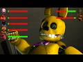 FNaF Old Memories - The Finale with Healthbars (Season 1 Episode 6)