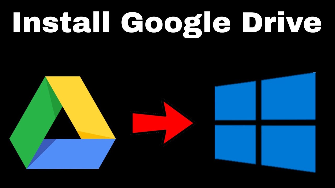 How To Download And Install Google Drive on Windows 10 (2023) - YouTube